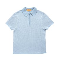 Round Two/ラウンドツー ROUND TWO KNIT ZIP POLO/507008888