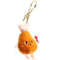 REAL STYLE/リアルスタイル REAL STYLE キーホルダー ジャンクフード ミニ ぬいぐるみ 食べ物 おしゃれ ストラップ かわいい キーチャーム キャラクター マスコ/507008992