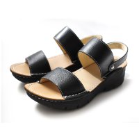 pointer/【本革】サンダル 超軽量 2WAY ストラップ ミュール レディース 靴 白 厚底サンダル 美脚 痛くない PO5715/507009090