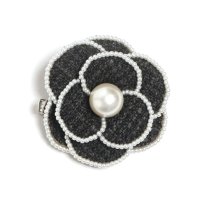 REAL STYLE/リアルスタイル REAL STYLE コサージュ レディース ツイード カメリア フェイクパール ブローチ アクセサリー フラワー パーティー フォーマル ママ/507009112