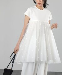 ELFRANK/エルフランク ELFRANK ドットチュールドッキングフレアトップス/507009167