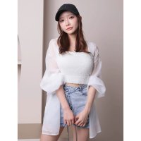 LIP SERVICE/リップサービス LIP SERVICE 3wayシアーシャツ/507009324