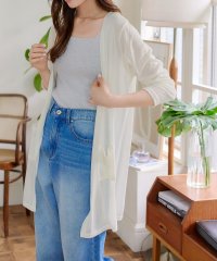 KOBE LETTUCE/コウベレタス KOBE LETTUCE シアーサマーニットソーカーディガン【ミディアム】[選べる3タイプ] [C3703]/507009356