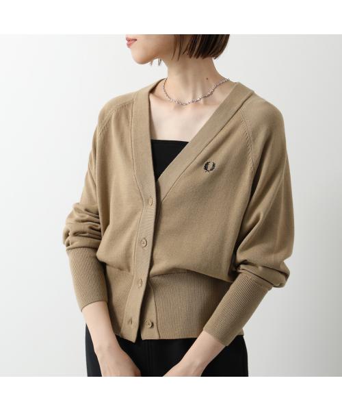FRED PERRY カーディガン V-NECK CARDIGAN K4121(507010193 FRED PERRY カーディガン V-NECK CARDIGAN K4121(507010193