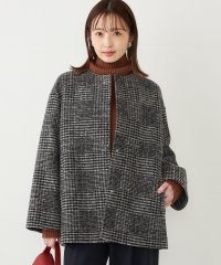 SHIPS Colors WOMEN/SHIPS Colors: スライバー ボンディング ノーカラー コート/507010524