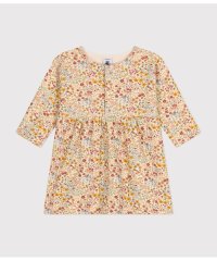 PETIT BATEAU/チュビックキルティング長袖ワンピース/507010905
