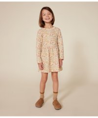 PETIT BATEAU/チュビックキルティング長袖ワンピース/507010909