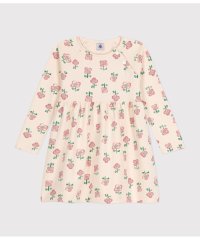 PETIT BATEAU/スウェット長袖ワンピース/507010912