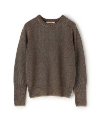 BACCA/ラメウール ベーシックプルオーバーニット/507011146