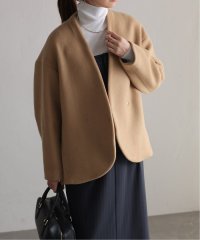 La Totalite/Vネックショートコート/507011274