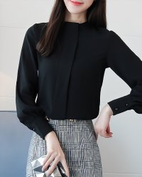 Lily of Valley/リリーオブバリー Lily of Valley ボウタイ デザイン シフォン ボリュームスリーブ ブラウス 上品 清楚 きれいめ フォーマル/507011648