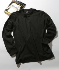 Hanes/ヘインズ Hanes 【Hanes】Suede Knit スエードニット クルーネックロングスリーブ HM4－A204/507012230