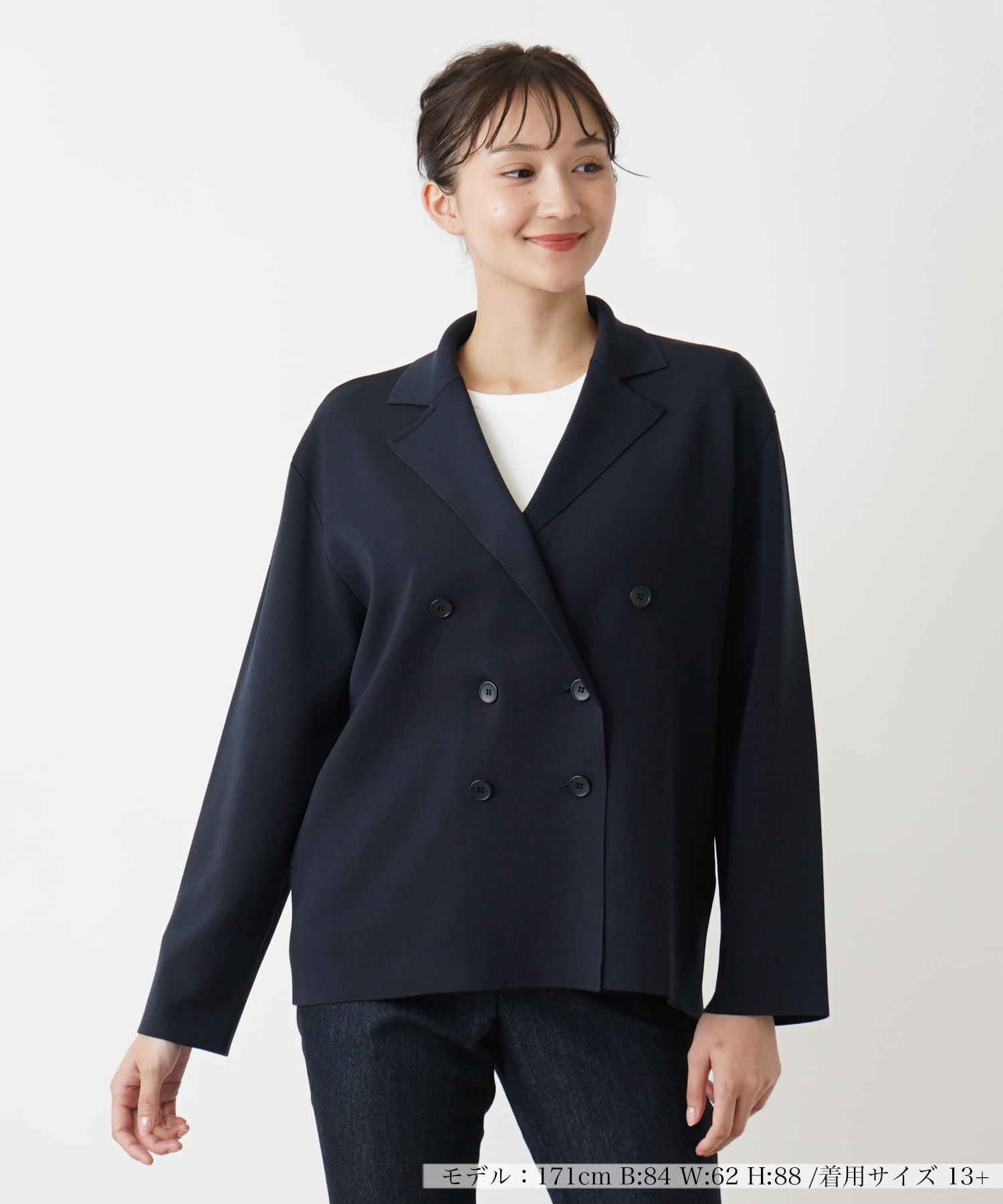 Leilian シングル テーラードジャケット Size 13号（テーラード