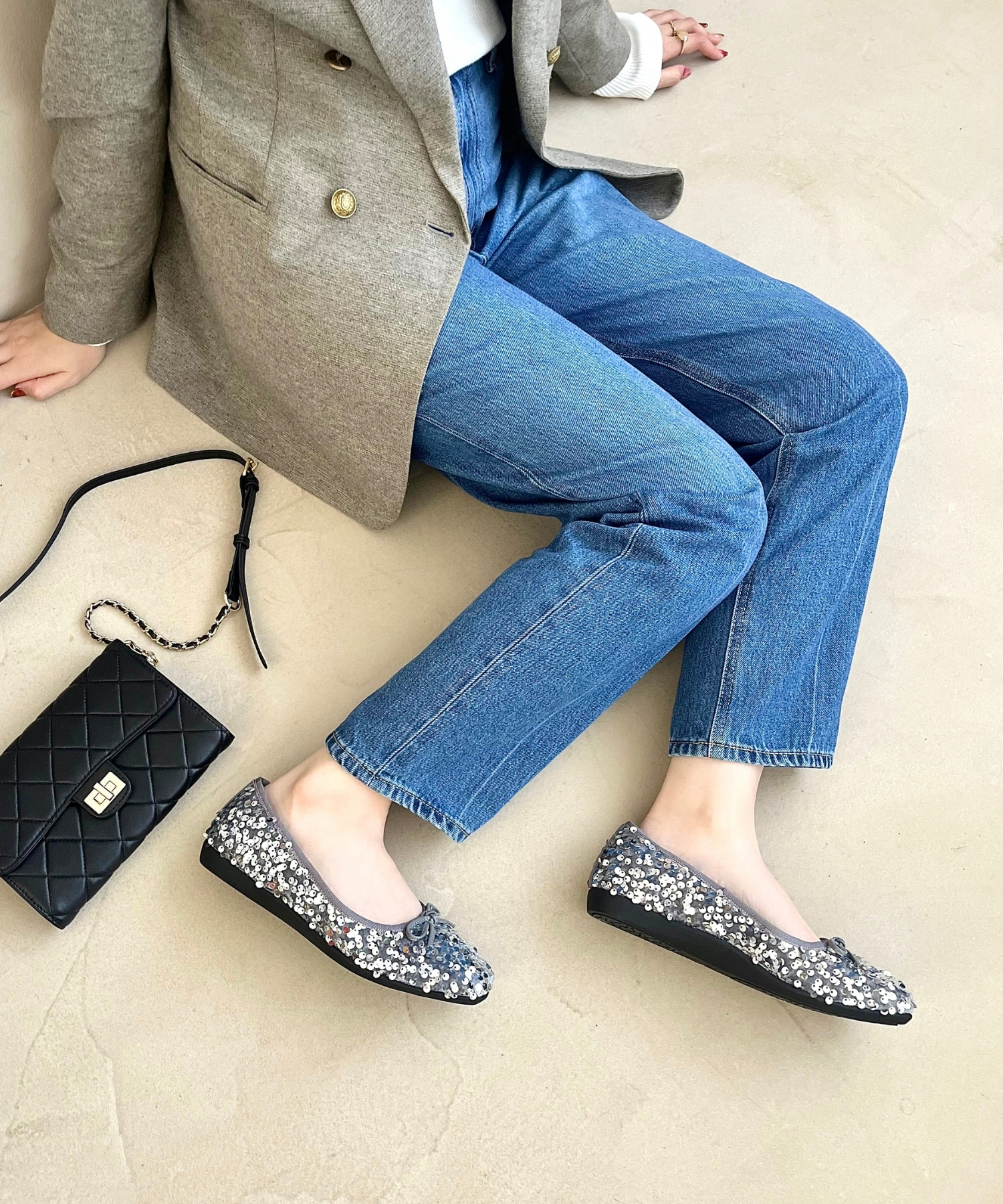 【新品未使用】レペット　frida フラットシューズ　new size34 やわらかVカットフラットシューズ[XX34-2HU3801]｜URBAN
