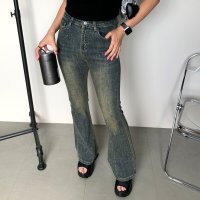 non-hedge/ノンヘッジ non－hedge ストーンデニムフレアパンツ/506885225