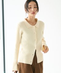 CRAFT STANDARD BOUTIQUE/クラフトスタンダードブティック CRAFT STANDARD BOUTIQUE 襟付きニットコンパクトカーディガン/506943091