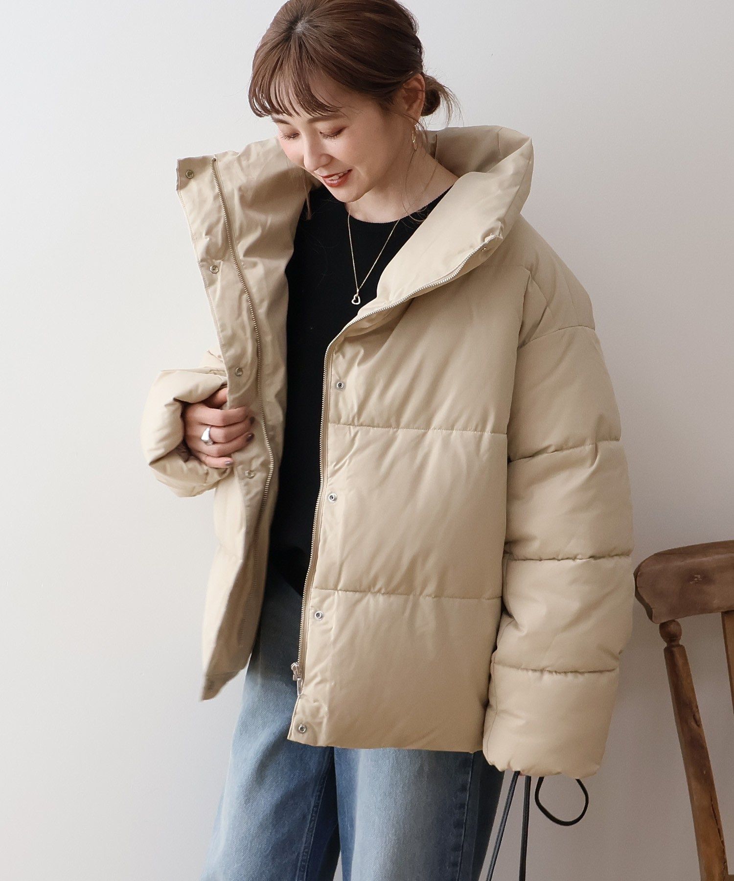 AMERICAN HOLIC - 【新品未使用品】中綿コートの通販 by みう's