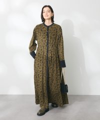 CRAFT STANDARD BOUTIQUE/クラフトスタンダードブティック CRAFT STANDARD BOUTIQUE 総柄バイカラーワンピース/506945835