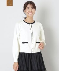 TO BE CHIC(L SIZE)/【L】レーヨンポリエステル ニットカーディガン/506966621