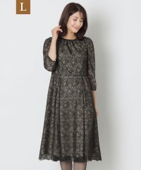 TO BE CHIC(L SIZE)/【L】リボン刺しゅう ワンピース/506966626