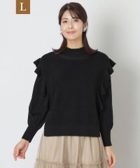 TO BE CHIC(L SIZE)/【L】ウールアクリル プルオーバーニット/506966628