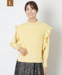 TO BE CHIC(L SIZE)/【L】ウールアクリル プルオーバーニット/506966628