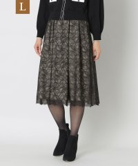 TO BE CHIC(L SIZE)/【L】リボン刺しゅう チュールスカート/506966633