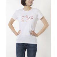 MODE FOURRURE/モードフルーレ MODE FOURRURE イタリア製コットンTシャツ/507005805