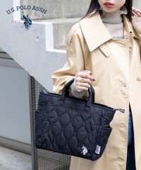 U.S. POLO ASSN./ユーエスポロアッスン U.S. POLO ASSN. キルティング トートバッグ マチあり ミニトート ランチバッグ ハンドバッグ USPA－2681/507012232