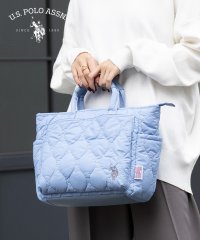 U.S. POLO ASSN./ユーエスポロアッスン U.S. POLO ASSN. キルティング トートバッグ マチあり ミニトート ランチバッグ ハンドバッグ USPA－2681/507012232