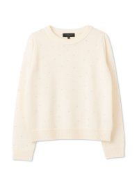LAUTREAMONT DECLASSE/ロートレアモン デュクラス LAUTREAMONT DE CLASSE パールニットプルオーバー≪手洗い可能≫/507012490