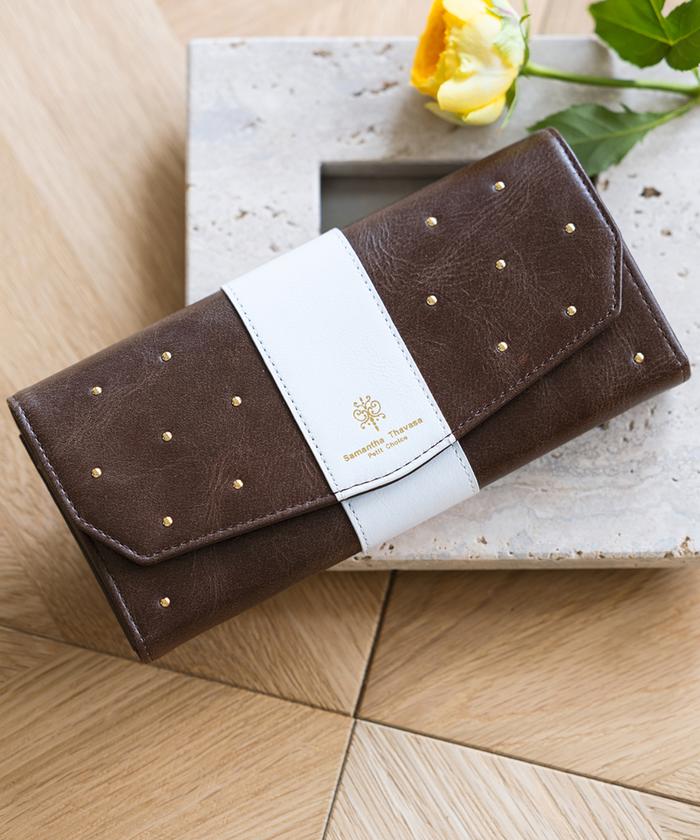 セール 50%OFF】バイカラープルアップレザー 長財布(507014097