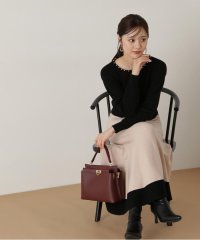 PROPORTION BODY DRESSING/バイカラーパールニットセットアップ/507014260