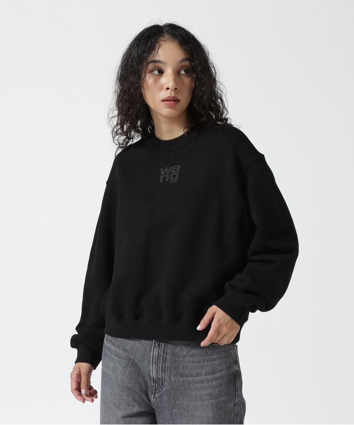 alexander wang タオルテリーハーフジップスウェット alexander wang タオルテリーハーフジップスウェット