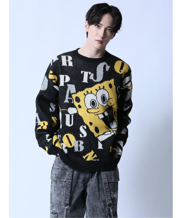 AMIRI ボーンズスリーブフーディ アイコニックデザイン AMIRI】CRYSTAL BALL TIE-DYE CREWNECK(BLACK) | AYIN