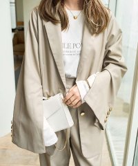 Rouge vif la cle/【一部店舗限定】【2点セット】スリットジャケット＆ウエストクロスパンツSET/507015378