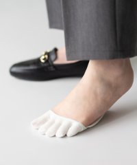 welleg sellect/ウェレッグ セレクト welleg sellect 選べる2タイプ クッション付き 五本指 つま先ソックス/507015817