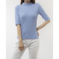 as/アズ as 裏パイル 吸水速乾ボトルネック5分袖Tシャツ/507015826