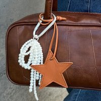 REAL STYLE/リアルスタイル REAL STYLE ストラップ キーホルダー バッグチャーム レディース メンズ キッズ 子供 星 合皮 革 フェイクレザー 紐 おしゃれ シ/507016635