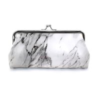REAL STYLE/リアルスタイル REAL STYLE ポーチ 小物入れ がま口 レディース メイク 化粧 コスメ ペンケース 小銭入れ 小さめ 花柄 大理石風 エナメル 撥水 /507016650