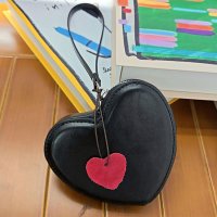 REAL STYLE/リアルスタイル REAL STYLE ポーチ 小物入れ レディース 子供 キッズ 女の子 ハート 小銭入れ メイク 化粧 コスメ 合皮 ミニ おしゃれ 可愛い /507016660