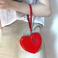 REAL STYLE/リアルスタイル REAL STYLE ポーチ 小物入れ レディース 子供 キッズ 女の子 ハート 小銭入れ メイク 化粧 コスメ 合皮 ミニ おしゃれ 可愛い /507016660