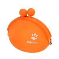 REAL STYLE/リアルスタイル REAL STYLE おやつ入れ ポーチ 犬 猫 ペット用品 がま口 シリコン カラビナ付き トリーツポーチ 餌 エサ ドッグフード 小物入れ /507016662