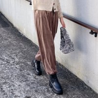 REAL STYLE/リアルスタイル REAL STYLE ジョガーパンツ レディース ベロア ミンクタッチ ベロアパンツ ボトムス 秋 冬 ベロア風 フリース風 暖かい あったか /507016766