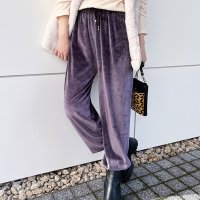 REAL STYLE/リアルスタイル REAL STYLE ジョガーパンツ レディース ベロア ミンクタッチ ベロアパンツ ボトムス 秋 冬 ベロア風 フリース風 暖かい あったか /507016766