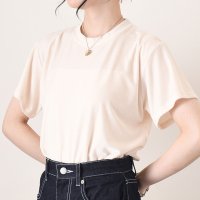REAL STYLE/リアルスタイル REAL STYLE ベロア トップス レディース 半袖 秋 冬 カットソー Tシャツ インナー きれいめ 上品 シンプル オフィス お出かけ /507016798