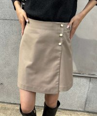 Rouge vif la cle/【一部店舗限定】サイドボタンラップミニスカート/507016894