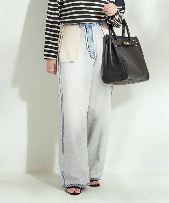 追加2》【INSCRIRE /アンスクリア】Loose Fit Inside Out Denim 追加2》【INSCRIRE /アンスクリア】Loose Fit Inside Out Denim