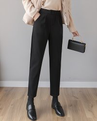 Lily of Valley/リリーオブバリー Lily of Valley ウールタッチ スラックス パンツ オフィスカジュアル ボトムス カジュアル 上品 レディース アンクル丈/507017486