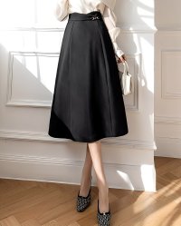 Lily of Valley/リリーオブバリー Lily of Valley ラップ ハイウエスト ミディ丈 スカート レディース ボトムス 清楚 上品 きれいめ 膝下/507017605